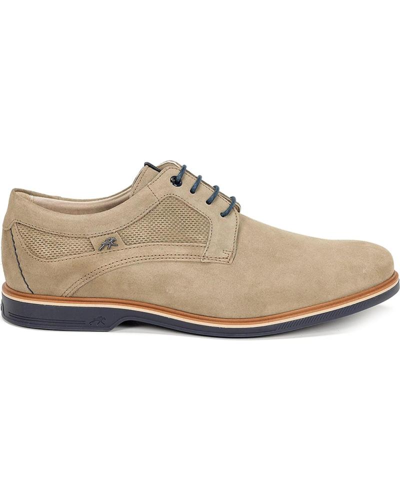 Scarpe per Uomo FLUCHOS ZAPATOS TRISTAN AFELPADO F1744 BEIGE