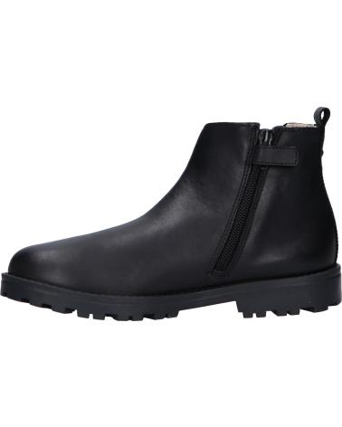Stivali per Bambina KICKERS 830030 GROOKY 81 NOIR ARGENT