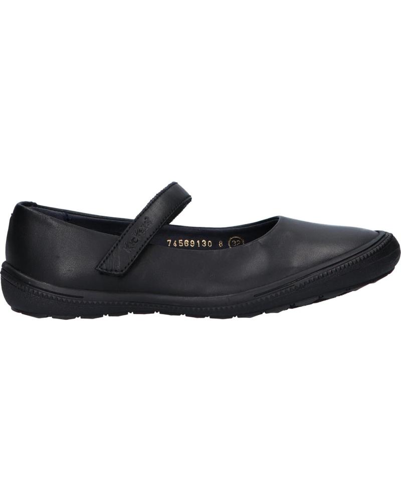Sapatos de Menina KICKERS 745691 ALYZA BTS 8 NOIR