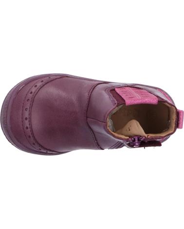 Stivali per Bambina KICKERS 829980 BELKY 143 VIOLET FONCE METALLISE