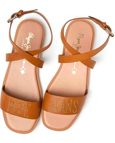 Sandali per Donna PEPE JEANS SANDALIAS IRMA LOG W PLS90581 TAN