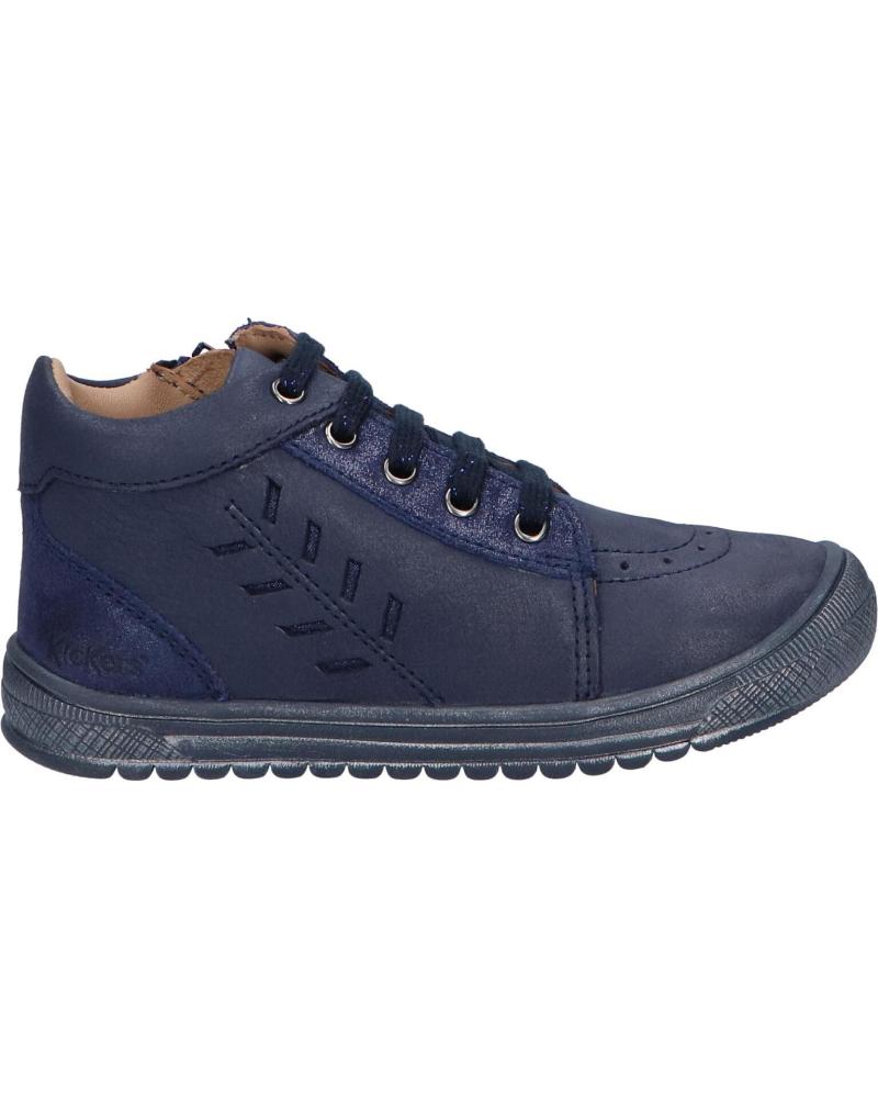 Stivaletti per Bambina KICKERS 829930 BILOP 102 MARINE METALLISE