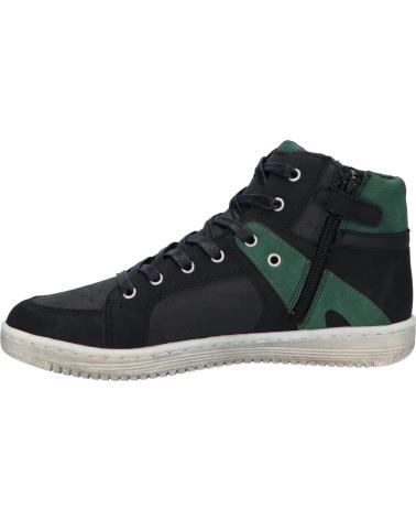 Botas de Niña y Niño KICKERS 739353 LOWELL 82 NOIR VERT