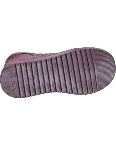 Bottines pour Fille KICKERS 829930 BILOP 143 VIOLET FONCE METALLISE