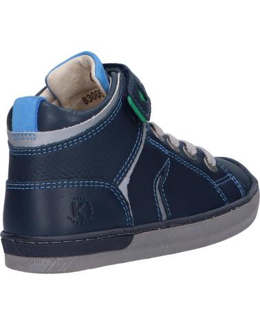 Bottes pour Garçon KICKERS 830090 IRELAS 103 MARINE BLEU