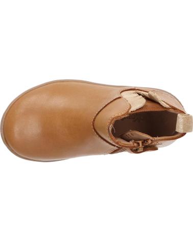 Botas de Menina KICKERS 830080 VETUDI 114 CAMEL OR METALLISE