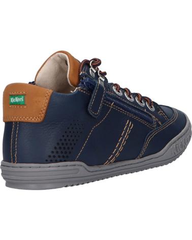 Zapatos de Niño KICKERS 830100 JOULA 102 MARINE CAMEL
