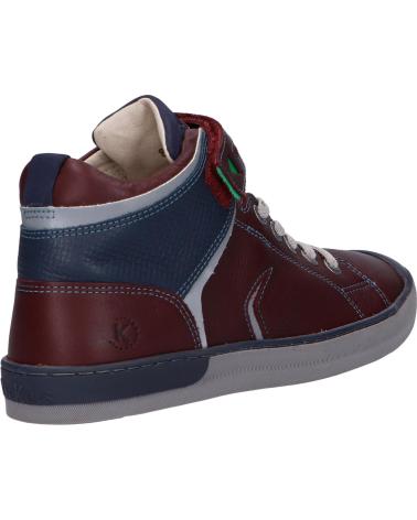 boy boots KICKERS 830090 IRELAS 93 MARRON FONCE MARINE