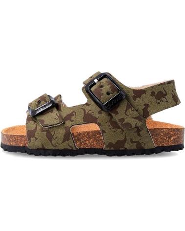 Sandali per Bambino garvalin SANDALIAS 232666 ESTAMPADO CAMUFLAJE KAKI