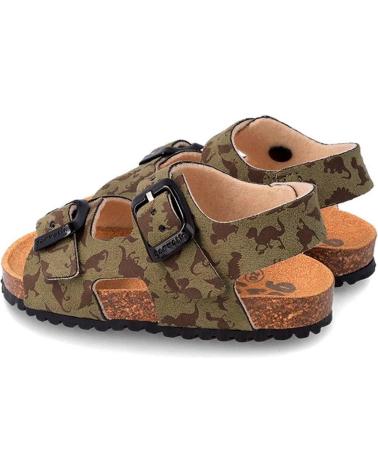 Sandali per Bambino garvalin SANDALIAS 232666 ESTAMPADO CAMUFLAJE KAKI