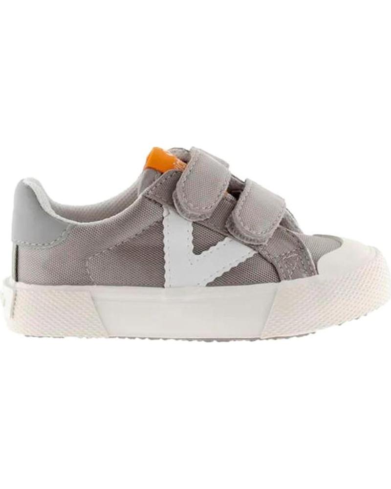 Scarpe sport per Bambina e Bambino victoria DEPORTIVA 1065172 BASKET LONA GRIS