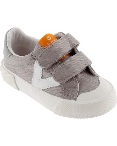 Scarpe sport per Bambina e Bambino victoria DEPORTIVA 1065172 BASKET LONA GRIS