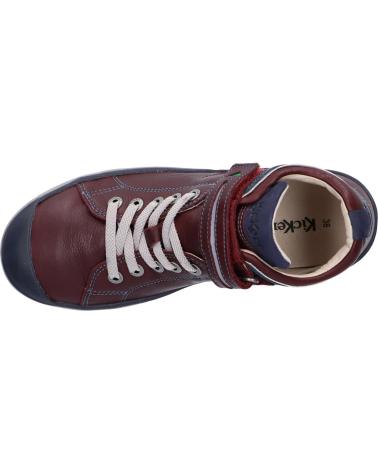 boy boots KICKERS 830090 IRELAS 93 MARRON FONCE MARINE