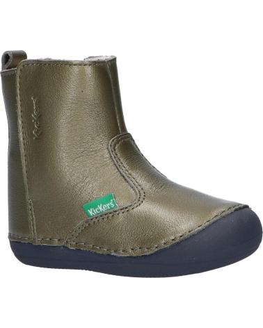 girl boots KICKERS 830370 SOCOOL CHO 16 ARGENT