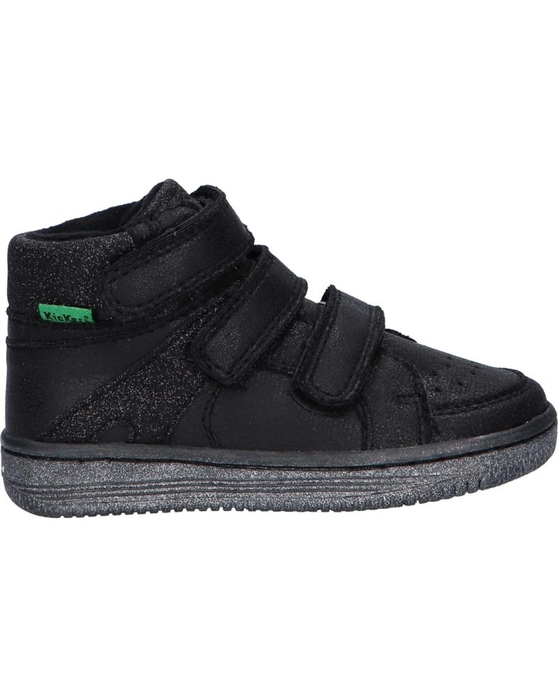 Botas de Niña y Niño KICKERS 739362 LOHAN 81 NOIR BRILLANT