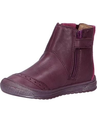 Stivali per Bambina KICKERS 829980 BELKY 143 VIOLET FONCE METALLISE