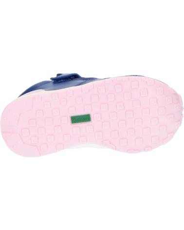 Sportschuhe für Mädchen und Junge KICKERS 829780 DENVER MID 52 BLEU ROSE