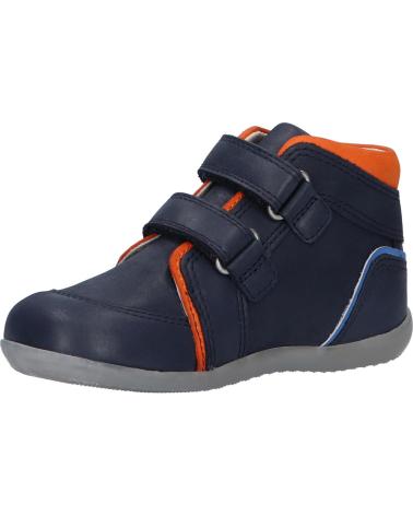 Bottines pour Garçon KICKERS 829640 BIBOY POWER 103 MARINE ORANGE