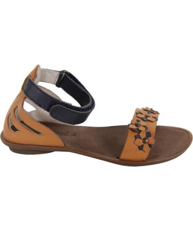 Sandali per Bambina KICKERS 414440-30 ZONZA CAMEL MARINE