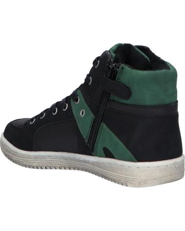Botas de Niña y Niño KICKERS 739353 LOWELL 82 NOIR VERT