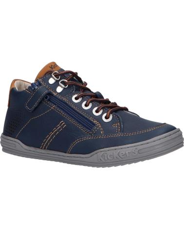 Zapatos de Niño KICKERS 830100 JOULA 102 MARINE CAMEL
