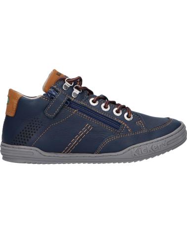Zapatos de Niño KICKERS 830100 JOULA 102 MARINE CAMEL