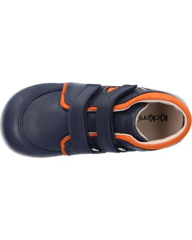 Bottines pour Garçon KICKERS 829640 BIBOY POWER 103 MARINE ORANGE