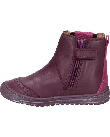 Stivali per Bambina KICKERS 829980 BELKY 143 VIOLET FONCE METALLISE