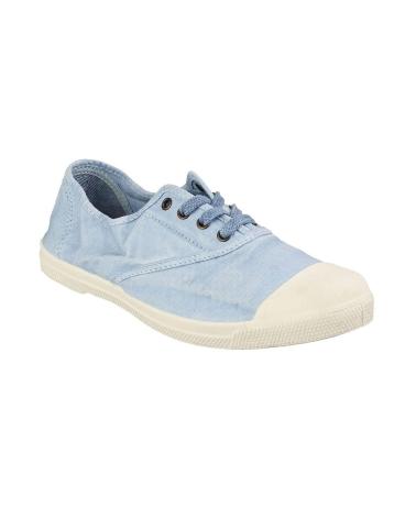 Zapatos de Mujer natural world ZAPATILLAS LONA 102E CELESTE TURQUESA