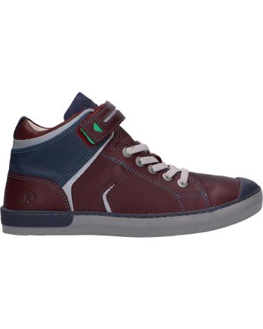 Bottes pour Garçon KICKERS 830090 IRELAS 93 MARRON FONCE MARINE