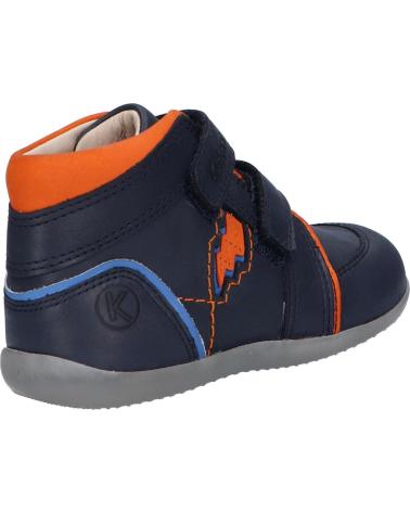 Bottines pour Garçon KICKERS 829640 BIBOY POWER 103 MARINE ORANGE