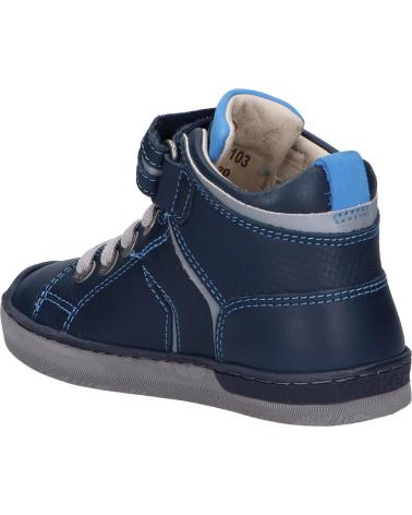Bottes pour Garçon KICKERS 830090 IRELAS 103 MARINE BLEU