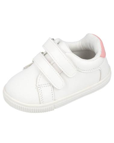 Sportivo per Bambina BUBBLE BOBBLE BUBBLE KIDS C307 ZAPATILLAS DEPORTIVAS BLANCO - ROSA