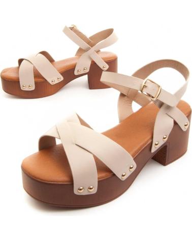 Sandalias de Mujer MONTEVITA SANTAL BEIGE