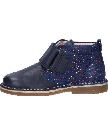 Bottines pour Fille et Garçon KICKERS 829900 TYPTOP 10 MARINE FONCE POIS MULTICO