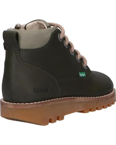 girl and boy boots KICKERS 829840 NEWNOBO 202 KAKI