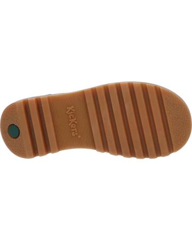 girl and boy boots KICKERS 829840 NEWNOBO 202 KAKI