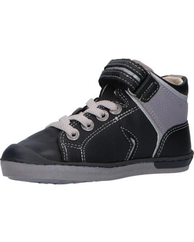 Bottes pour Garçon KICKERS 830090 IRELAS 81 NOIR GRIS