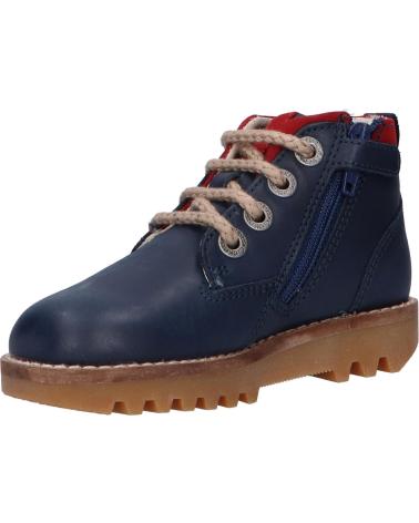 girl and boy boots KICKERS 829840 NEWNOBO 101 MARINE