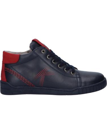 Bottines pour Fille et Garçon KICKERS 830120 WINAXO 102 MARINE BORDEAUX