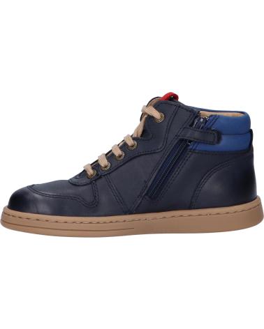 Stivali per Bambina e Bambino KICKERS 829890 TACKFLO 103 MARINE BLEU ROUGE