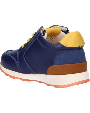 Sportschuhe für Mädchen und Junge KICKERS 829781 DENVER MID 102 MARINE JAUNE
