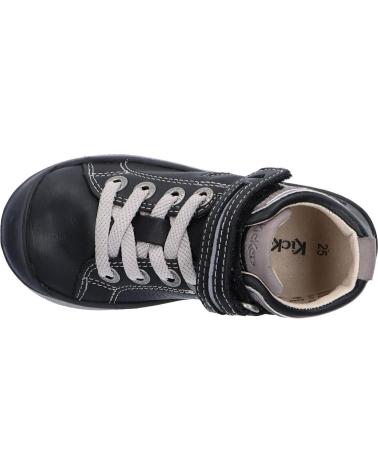 Bottes pour Garçon KICKERS 830090 IRELAS 81 NOIR GRIS