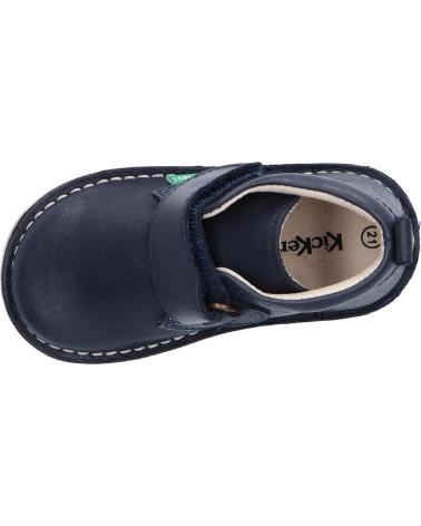 girl and boy Mid boots KICKERS 829901 TYPTOP 101 MARINE