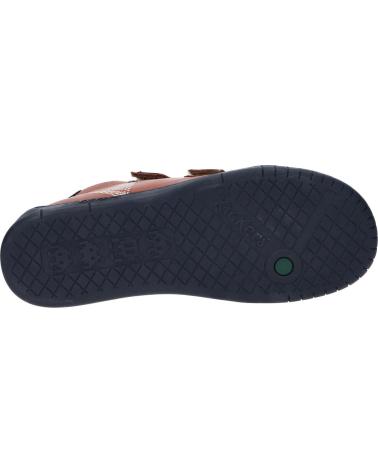 Zapatos de Niña y Niño KICKERS 830130 WINOPO 116 CAMEL MARINE