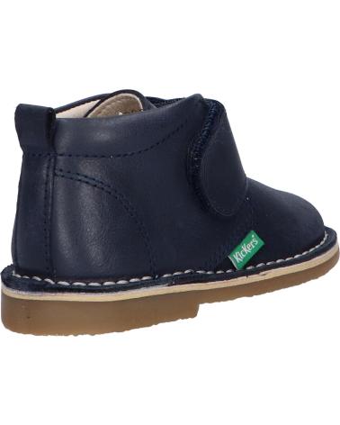 girl and boy Mid boots KICKERS 829901 TYPTOP 101 MARINE