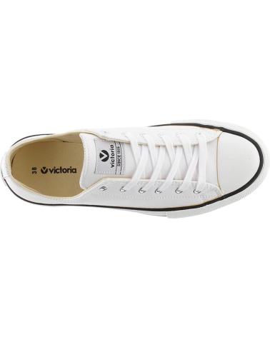 Sportif pour Fille et Garçon VICTORIA ZAPATILLAS PARA NINOS 106627 LONA ELASTICA GRIS