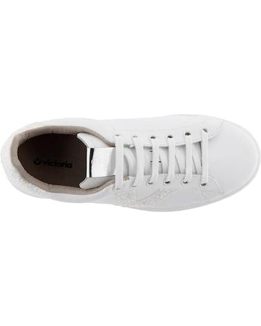 Sneaker für Damen VICTORIA SNEAKERS GLITTER 1125188 BLANCO
