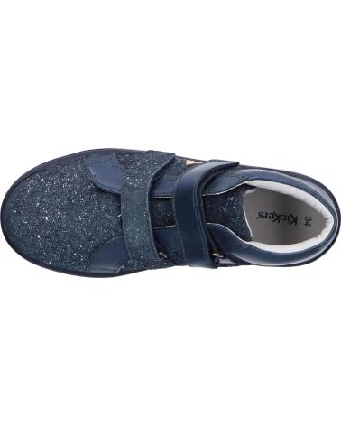 Bottines pour Fille KICKERS 829990 LILUKRO 103 MARINE METALLISE