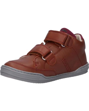 Zapatos de Niño KICKERS 830110 JOUVO 91 MARRON BORDEAUX